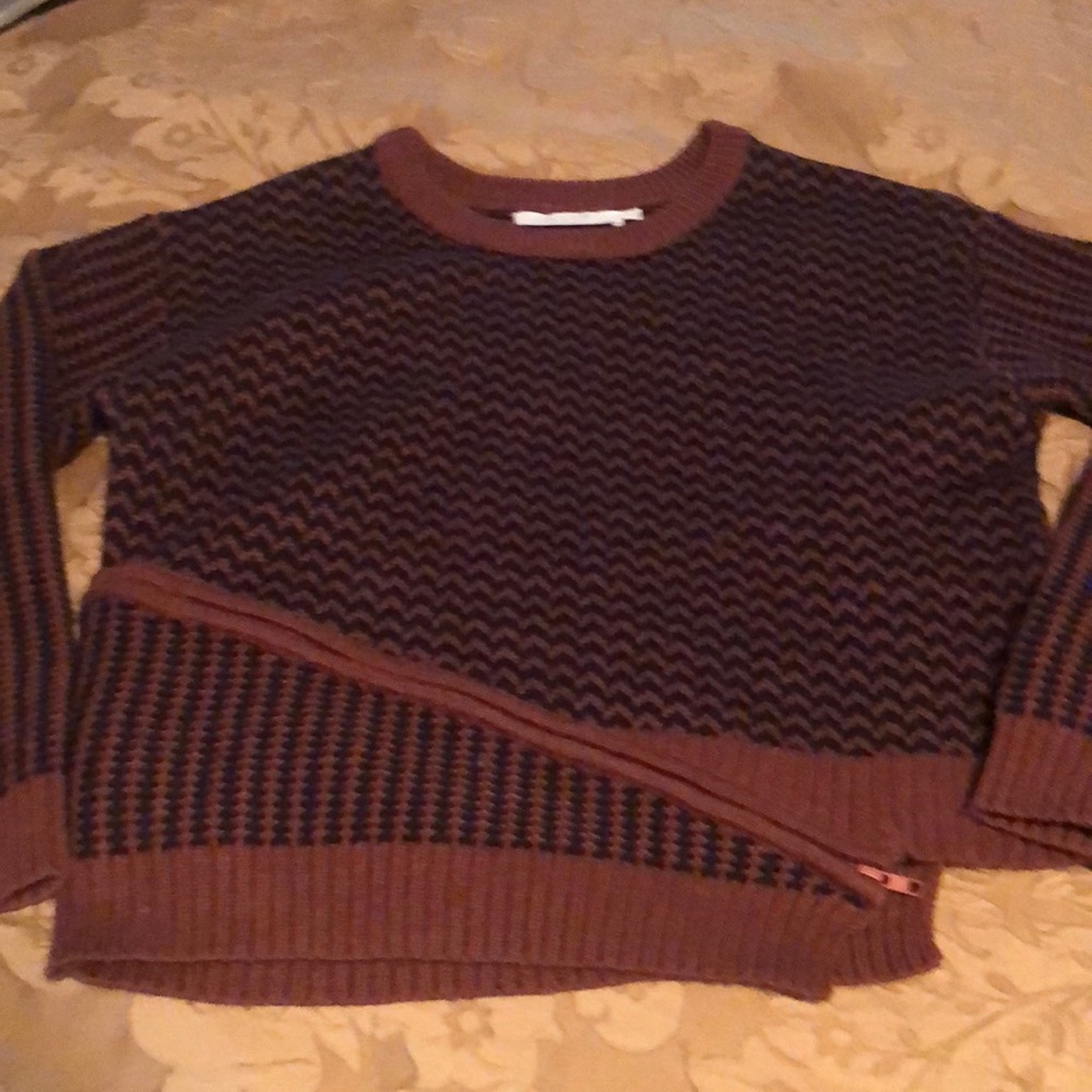 Astr zip sweater